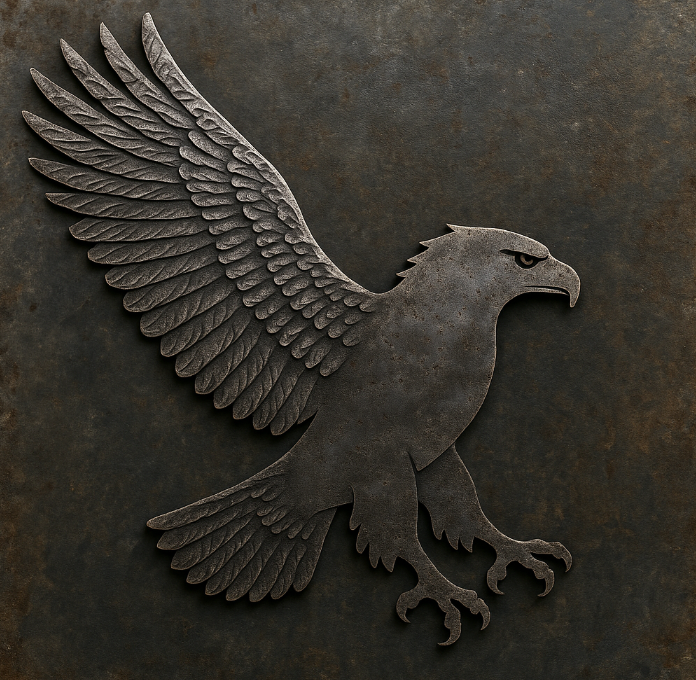 Forged Eagle Plate